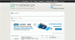 Desktop Screenshot of e-robot.pl
